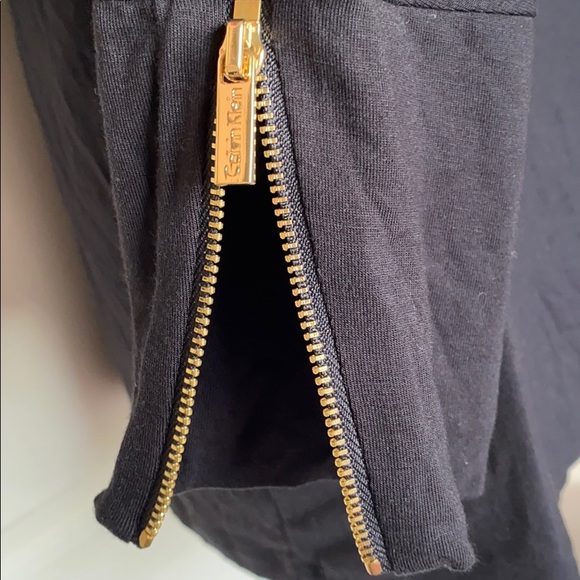 Calvin Klein black top gold M - Picture 7 of 8